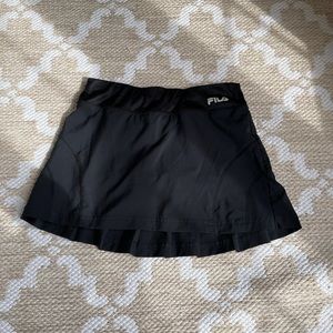 fila tennis skort